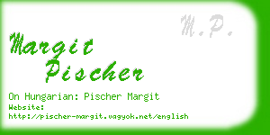 margit pischer business card